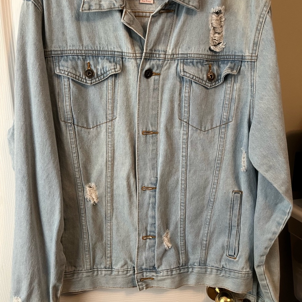 Brooklyn Cloth Light Blue Denim Jacket - Picture 3 of 11